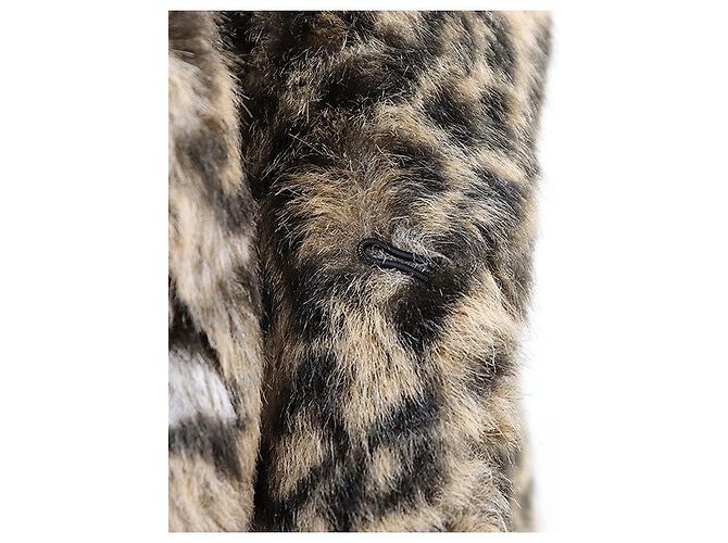 Autre Marque Abrigo de pelo sintético COMME des GARÇONS Multicolor Estampado de leopardo - vista 11