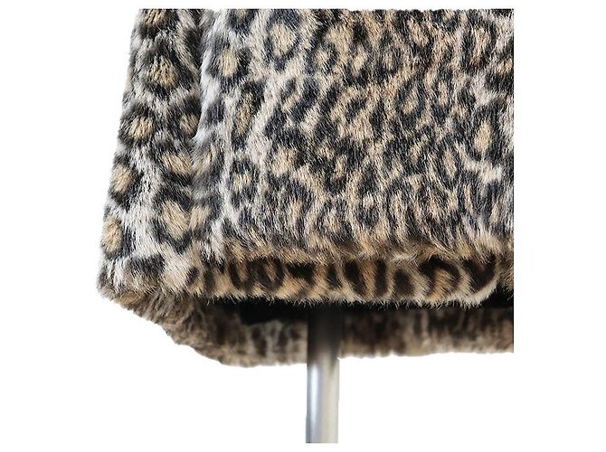Autre Marque Abrigo de pelo sintético COMME des GARÇONS Multicolor Estampado de leopardo - vista 12