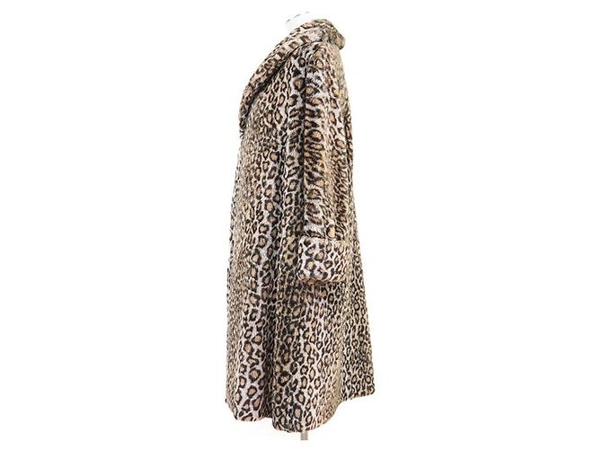 Autre Marque Abrigo de pelo sintético COMME des GARÇONS Multicolor Estampado de leopardo - vista 13