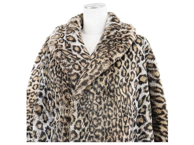 Autre Marque Abrigo de pelo sintético COMME des GARÇONS Multicolor Estampado de leopardo - vista 2