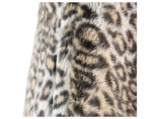 Autre Marque Abrigo de pelo sintético COMME des GARÇONS Multicolor Estampado de leopardo - vista 3