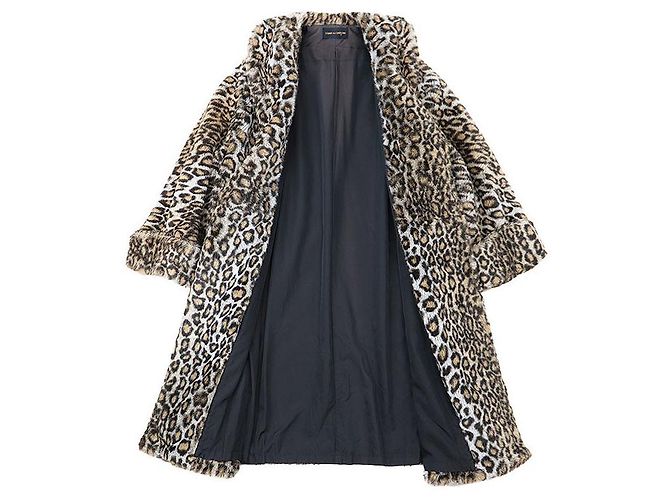Autre Marque Abrigo de pelo sintético COMME des GARÇONS Multicolor Estampado de leopardo - vista 7