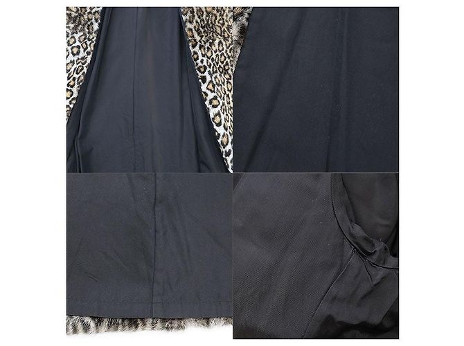 Autre Marque Abrigo de pelo sintético COMME des GARÇONS Multicolor Estampado de leopardo - vista 9