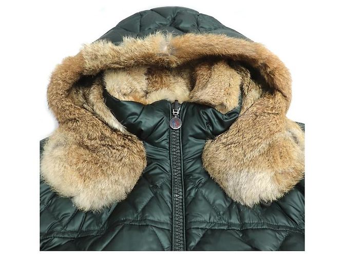 Chaqueta de Plumón Moncler Bastogne Verde Caqui - vista 3