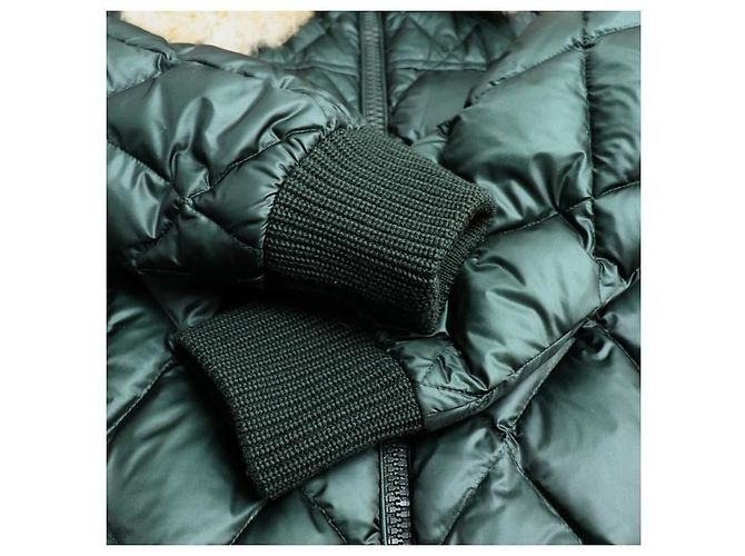 Chaqueta de Plumón Moncler Bastogne Verde Caqui - vista 4