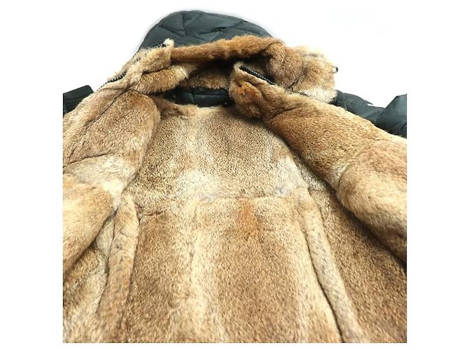Chaqueta de Plumón Moncler Bastogne Verde Caqui - vista 5