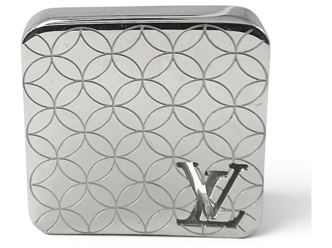 Abotoaduras Louis Vuitton Champs-Élysées Prata - vista 4