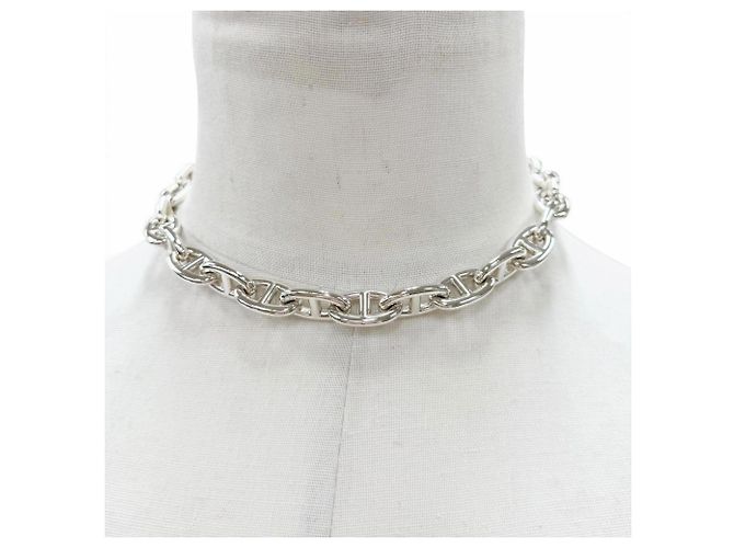Hermès Collana HERMES Chaine d'Ancre GM Argento - vista 2