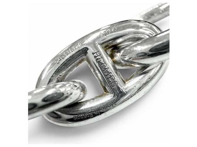 Hermès Collana HERMES Chaine d'Ancre GM Argento - vista 5