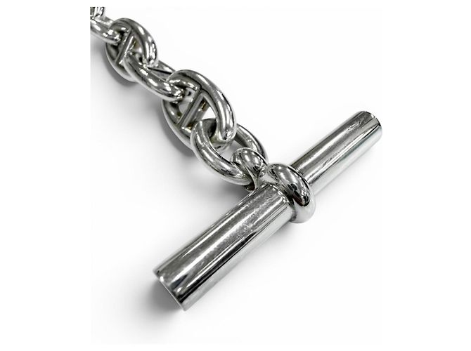 Hermès Collana HERMES Chaine d'Ancre GM Argento - vista 7