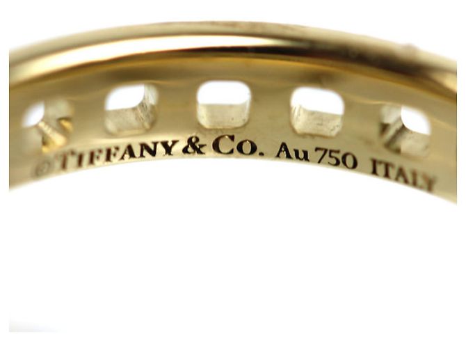 Anello T stretto in oro giallo 18K di Tiffany & Co. - vista 5
