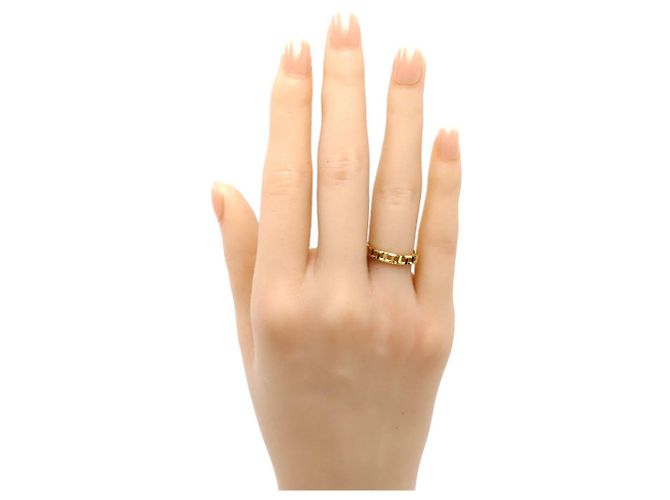 Anello T stretto in oro giallo 18K di Tiffany & Co. - vista 7