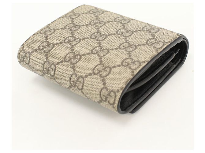 Cartera Bi-fold Gucci beige - vista 2