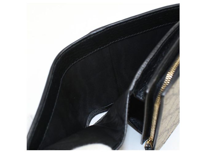 Cartera Bi-fold Gucci beige - vista 6