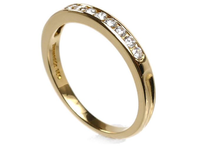 Tiffany & Co Tiffany 18K Gelbgold Diamant Ring - Ansicht 2
