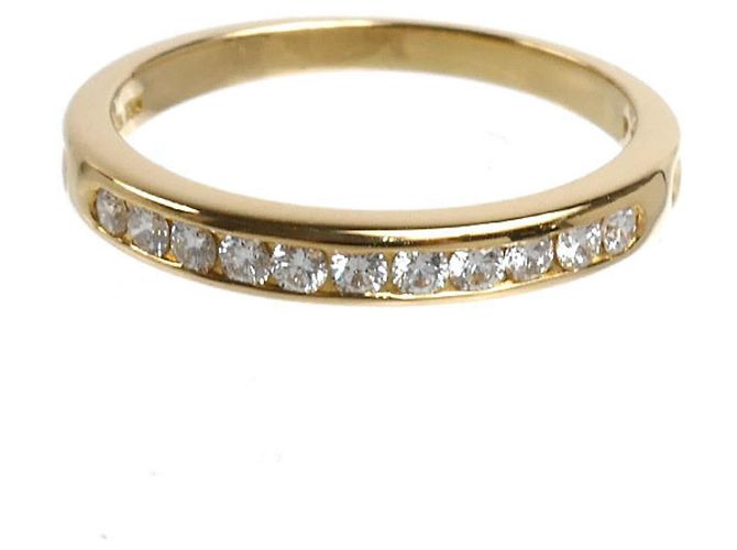 Tiffany & Co Tiffany 18K Gelbgold Diamant Ring - Ansicht 3
