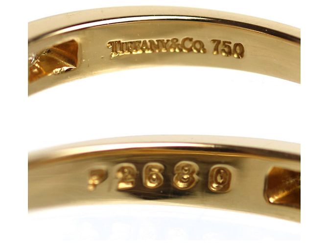 Tiffany & Co Tiffany 18K Gelbgold Diamant Ring - Ansicht 5
