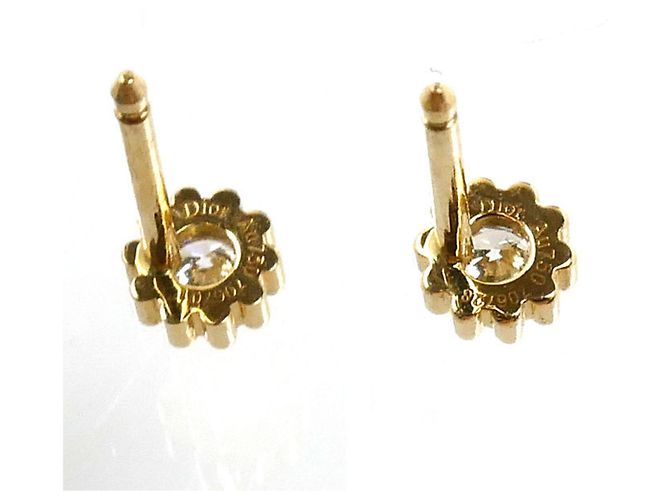 Orecchini Mimi Rose in oro giallo 18K Christian Dior - vista 4