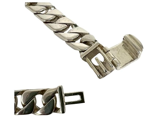 Tiffany & Co Bracciale a maglia Tiffany Vintage ID Chain Charm Argento - vista 4