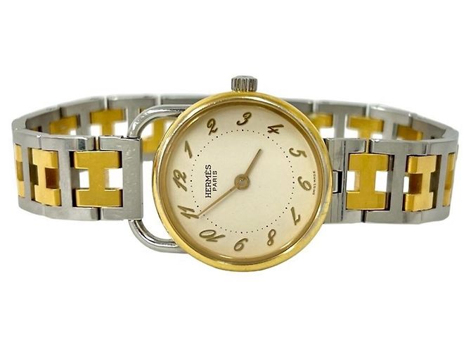 Hermès Hermes Arceau H Logo Armbanduhr - Ansicht 8