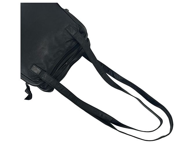 Loewe Vintage Anagram Logo Nappa Leder Tote Bag Schwarz - Ansicht 4