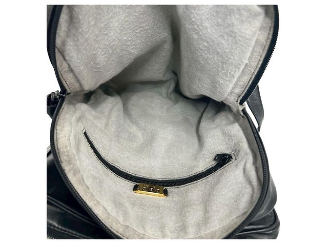 Loewe Vintage Anagram Logo Nappa Leder Tote Bag Schwarz - Ansicht 9