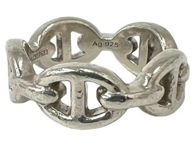 Ring Hermès Anillo Enchainée Hermes Plata - vista 6