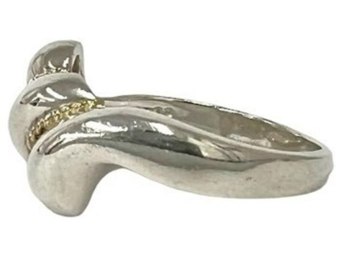 Tiffany & Co Tiffany Twist Rope Ring Silber Golden - Ansicht 4