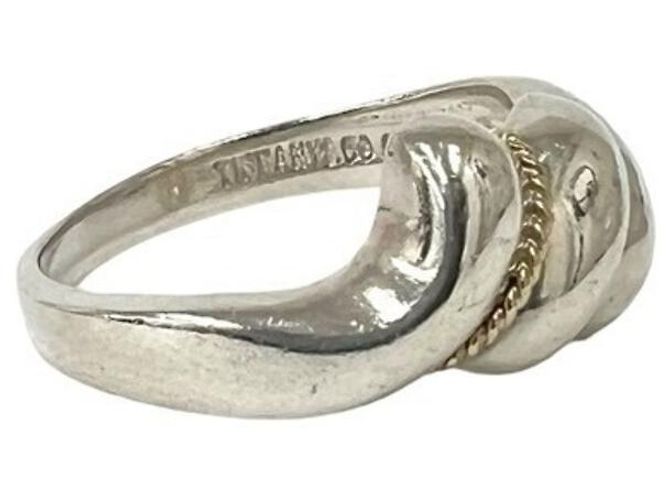 Tiffany & Co Tiffany Twist Rope Ring Silber Golden - Ansicht 5