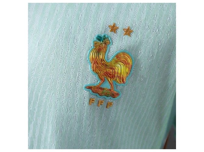 Maglia da Calcio Nike Francia Aéro-Fit - Azzurro - vista 5