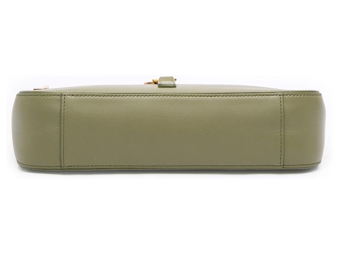 Saint Laurent Le 5 a 7 in pelle di vitello liscia verde Verde chiaro - vista 3