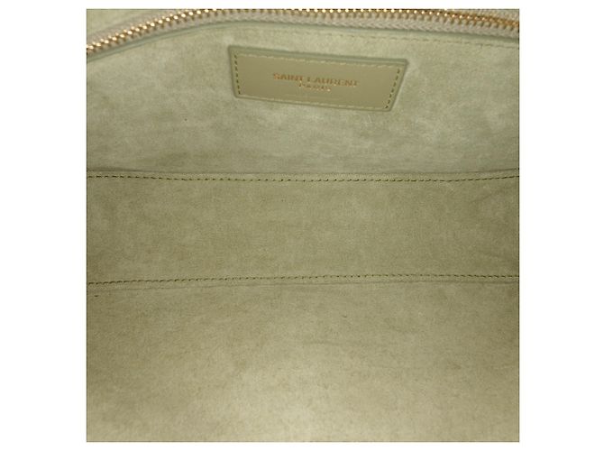 Saint Laurent Le 5 a 7 in pelle di vitello liscia verde Verde chiaro - vista 4
