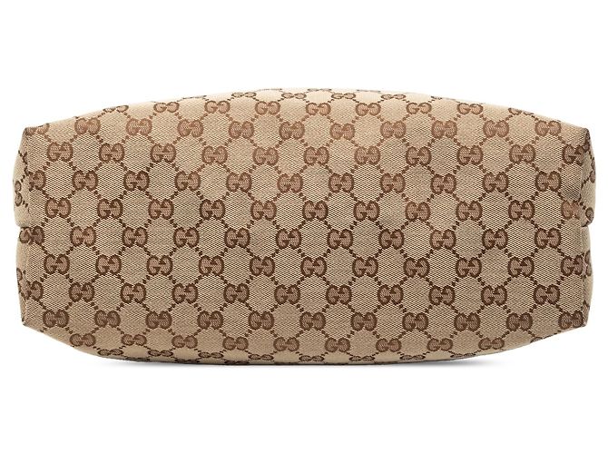 Gucci Beige GG Canvas Web Crossbody - Ansicht 3