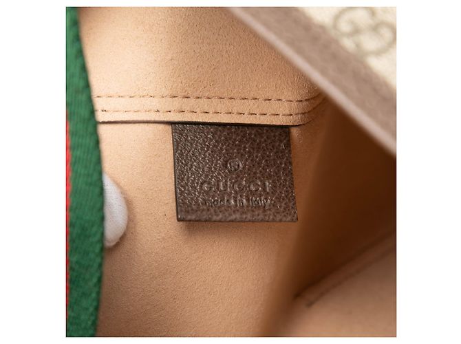 Tote Gucci Beige GG Supreme Web Ophidia - vista 5