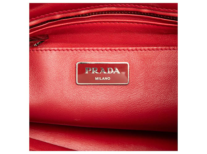Borsa a secchiello Prada Blue Soft Calf Tassel Convertible Drawstring Blu navy - vista 5