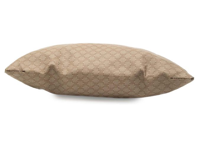 Céline Celine Tote aus beschichtetem Canvas Beige Macadam - Ansicht 3
