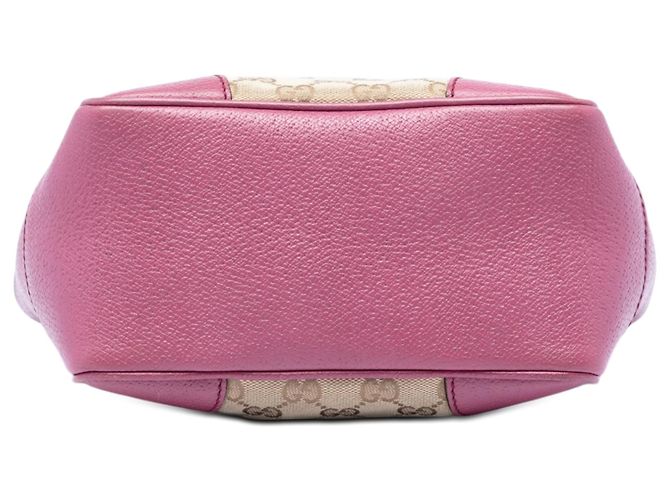 Gucci Beige Small GG Canvas Bree Satchel - Ansicht 3