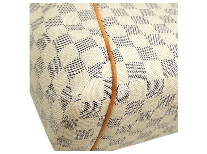 Louis Vuitton White Damier Azur Totally PM Bianco - vista 15