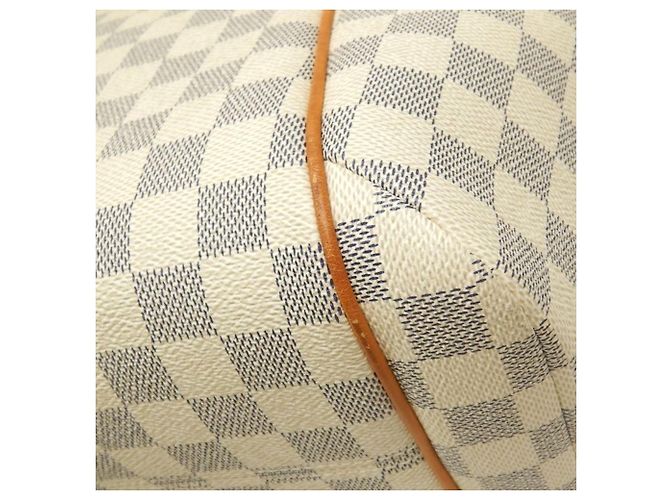 Louis Vuitton White Damier Azur Totally PM Bianco - vista 16