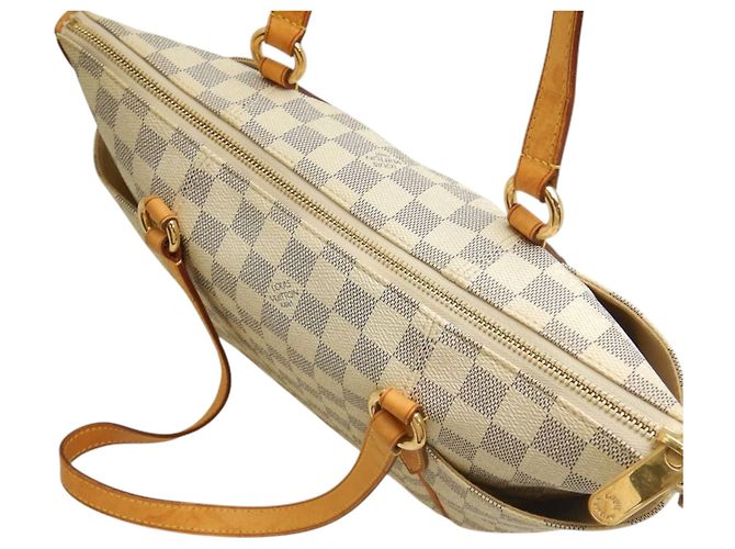Louis Vuitton White Damier Azur Totally PM Bianco - vista 17
