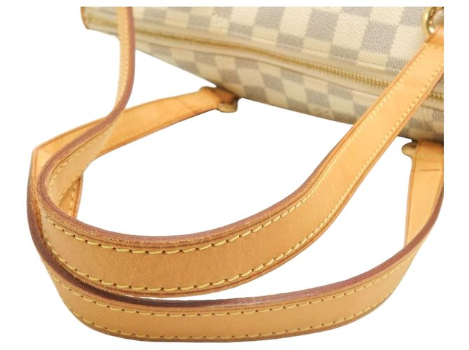 Louis Vuitton White Damier Azur Totally PM Bianco - vista 19