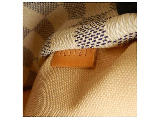 Louis Vuitton White Damier Azur Totally PM Bianco - vista 9