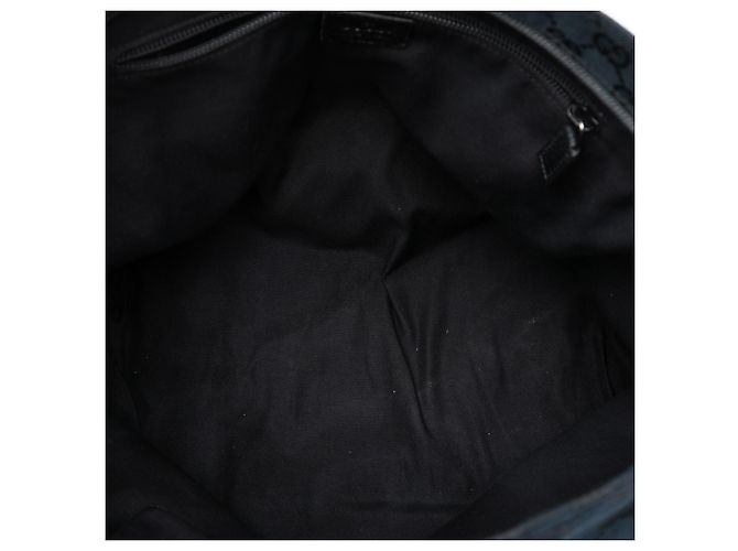 Borsa a tracolla Gucci Blue GG Canvas Web Blu navy - vista 4