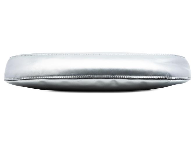 Prada Silver Spazzolato Cleo Schultertasche Silber - Ansicht 3