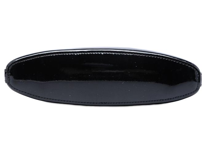 Borsa a tracolla Saint Laurent in vernice nera Nero - vista 3