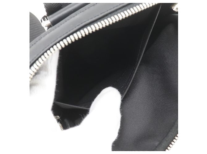 Borsa a tracolla Louis Vuitton Black Damier Graphite 3D Amazone Nero - vista 6