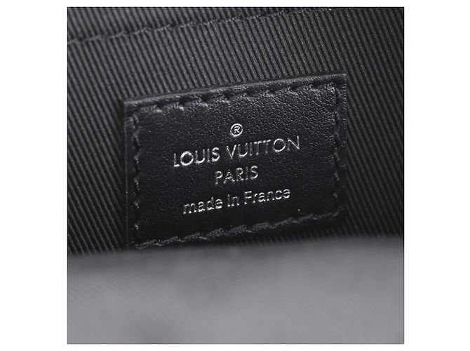 Borsa a tracolla Louis Vuitton Black Damier Graphite 3D Amazone Nero - vista 8