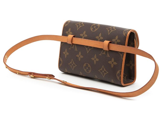 Louis Vuitton Pochette Florentine Monogram marrone - vista 2
