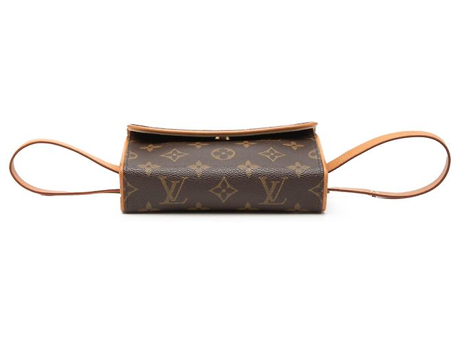 Louis Vuitton Pochette Florentine Monogram marrone - vista 3