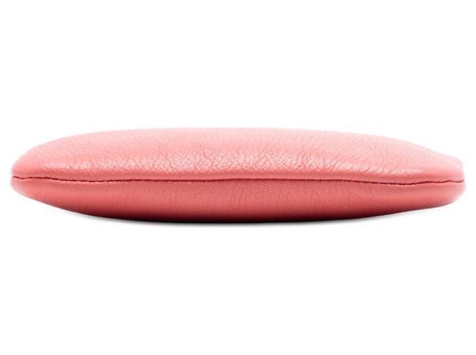 Chanel Pouch con zip O Case in pelle di capra Camelia rosa Mini CC - vista 3